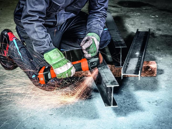 Actual product image Fein Battery angle grinder 125 mm oh (125 mm)