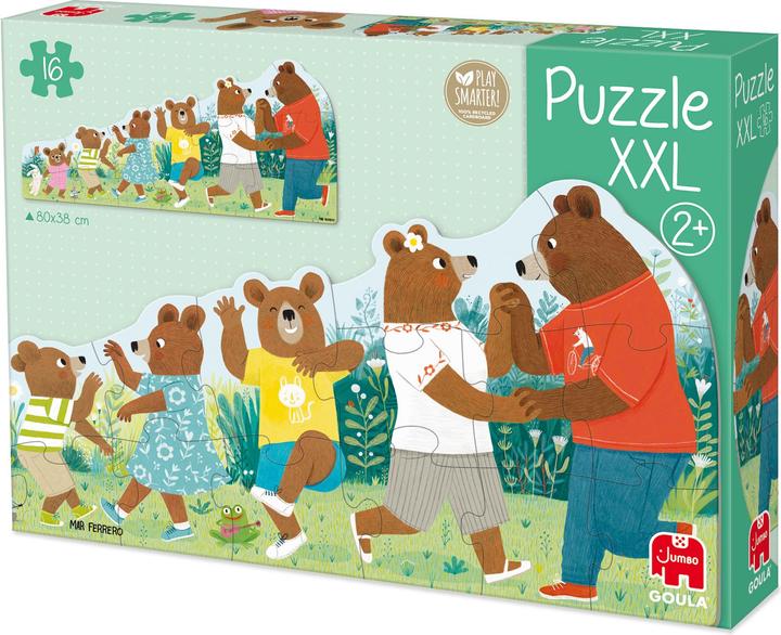 Produktbild Jumbo GOULA XXL-Puzzle Bärenfamilie.55266 (16 Teile)