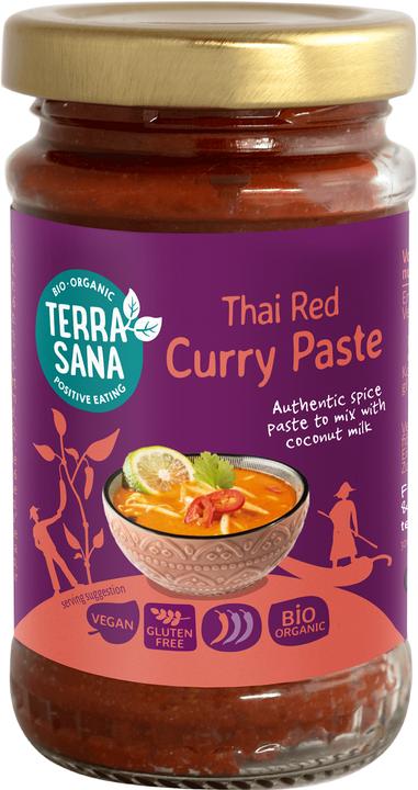 Terra Sana Thai Curry Paste Red Organic (120 g)