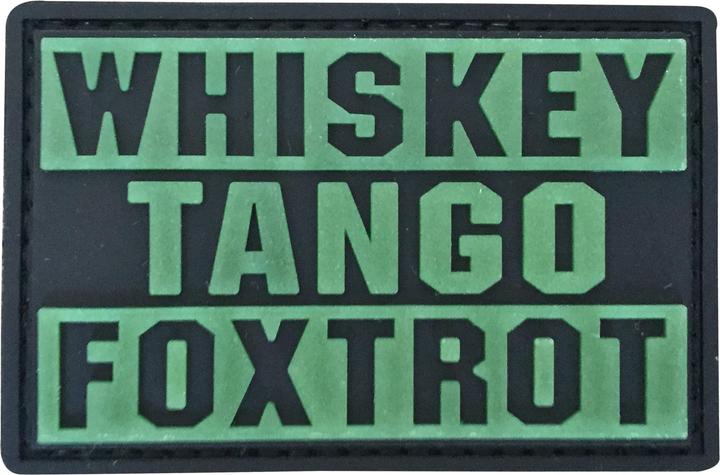 Charlie Mike Morale Patch WHISKEY TANGO FOXTROT