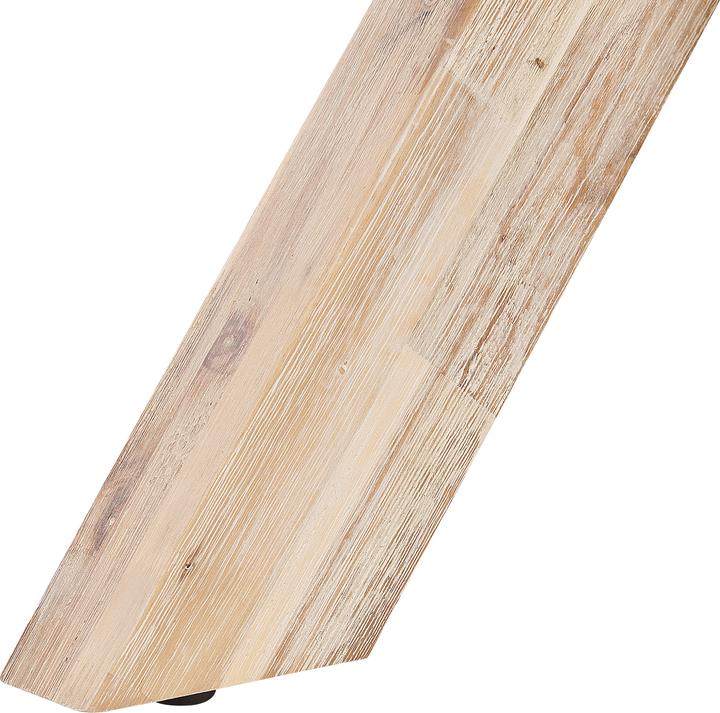 Produktbild Beliani Gartenmöbel Set Faserzement grau 4-Sitzer Tisch ⌀ 90 cm OLBIA/TARANTO (90 x 76 cm)