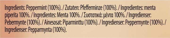 Nutritional values and ingredients Lipton Mint (22 g)