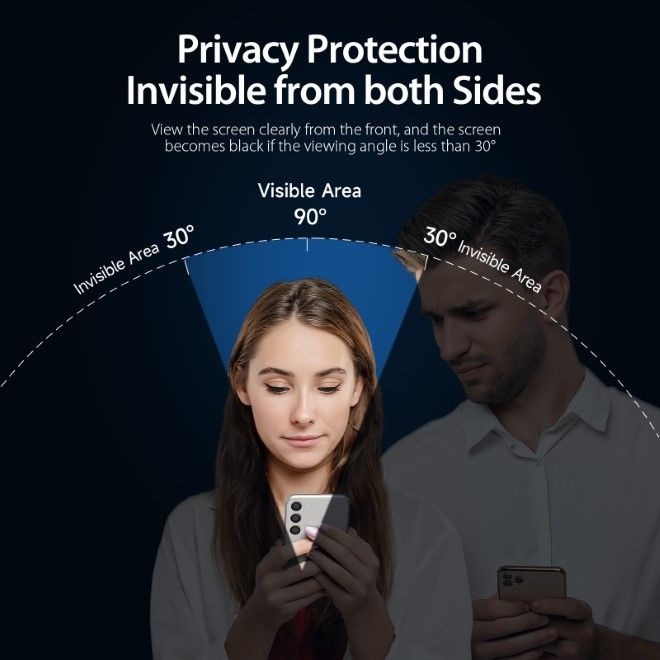 Image du produit Dux Ducis Verre blindé Privacy (1 pièce(s), Apple iPhone 16 Pro Max)