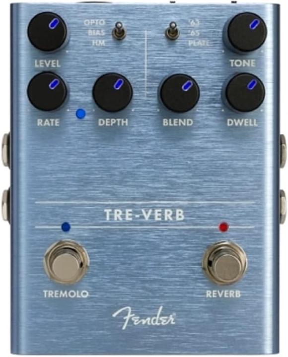 Fender Tre-Verb Digital Reverb / Tremolo effectpedaal (Guitar)