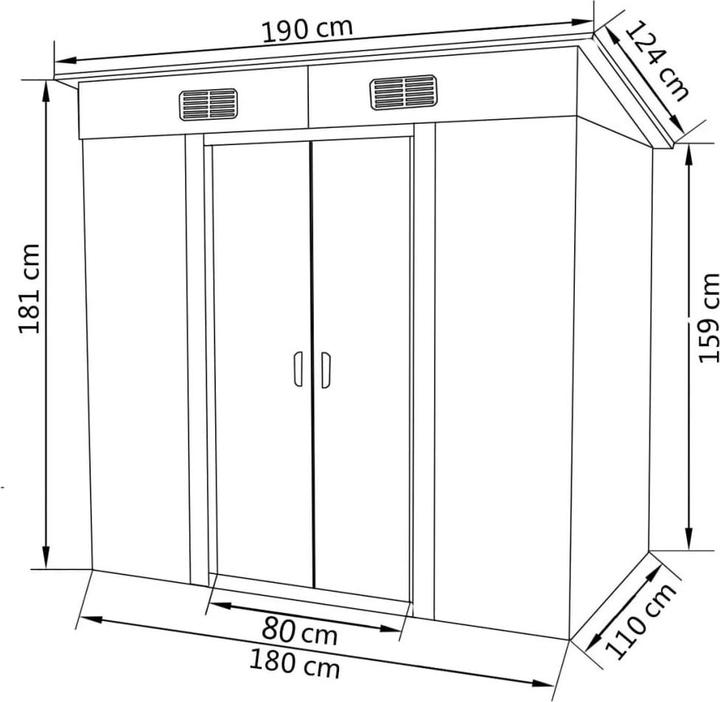 Actual product image vidaXL Darbie