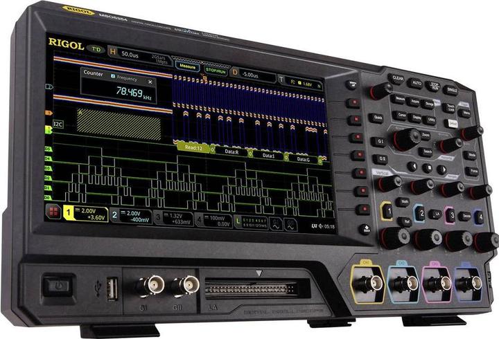 Image du produit Rigol MSO5354 Oscilloscope numérique 350MHz 8 GSa/s 100 Mpts 8 Bit 1p. (CAT I)