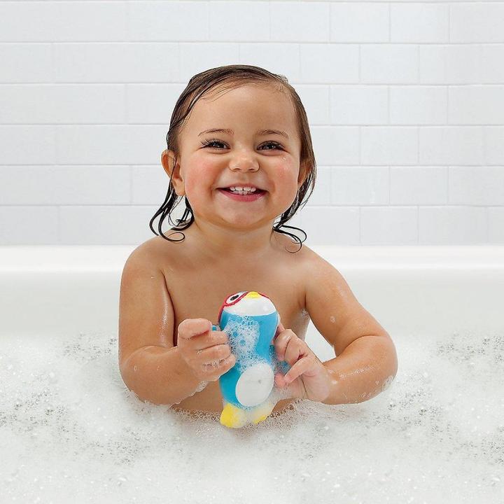 Actual product image Munchkin Swimming Penguin bathing animal