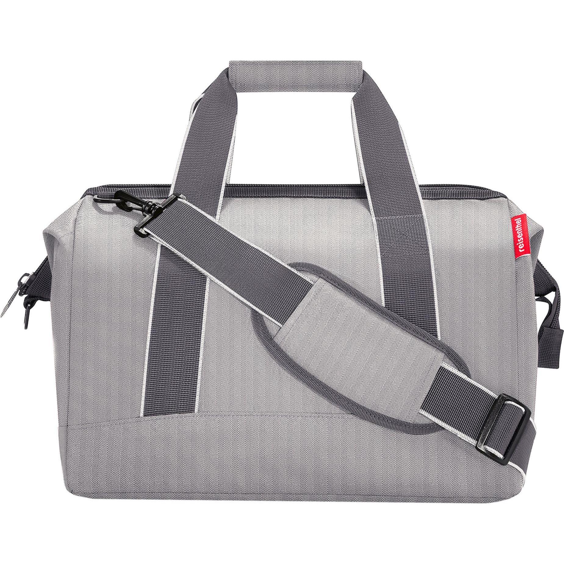 reisenthel, Handtasche, allrounder M herringbone grey, Grau