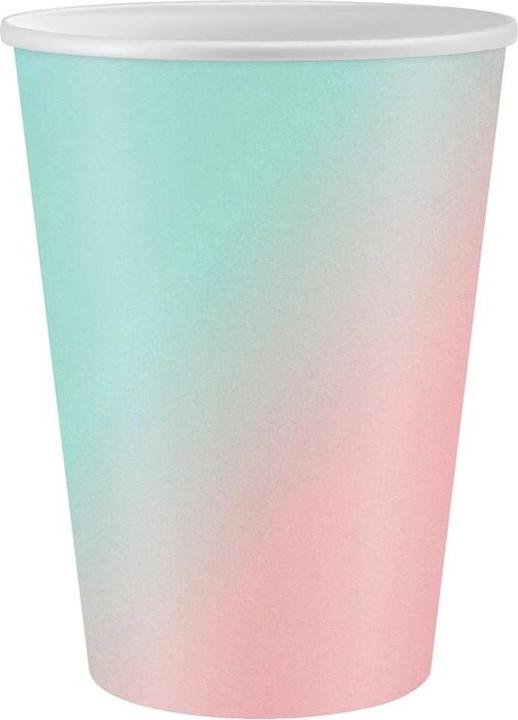 Produktbild GoDan Ombre Pappbecher 266ml, 6 Stk (6 x)