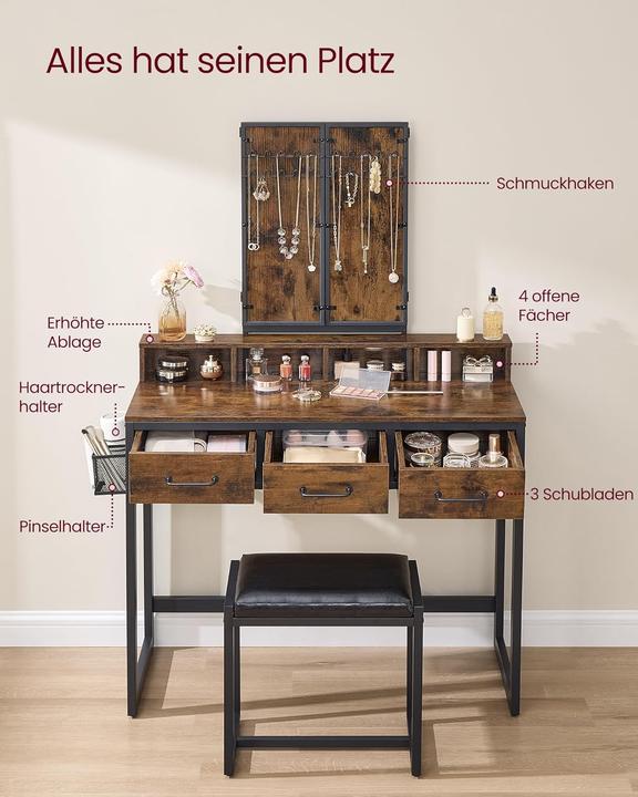 Produktbild Vasagle Peach (90 x 40 x 141 cm)