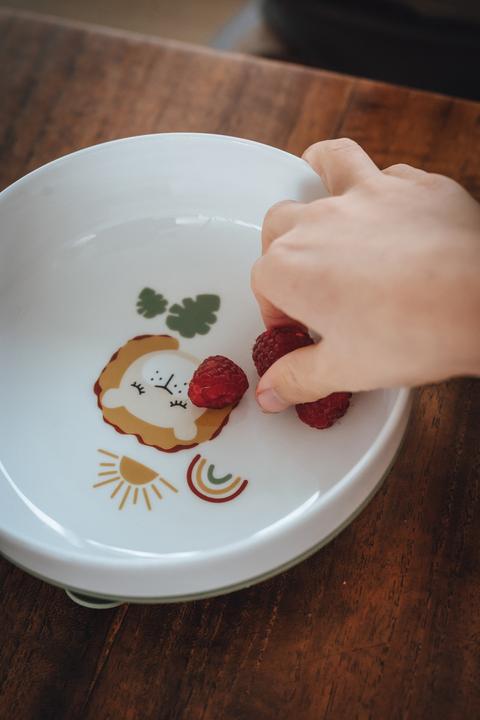 Actual product image Kikadu Bowl lion olive