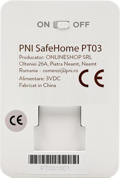Actual product image PNI Intelligent motion detector SafeHome PT03 WiFi, mobile application Tuya Smart, integration in Sz (10 m)