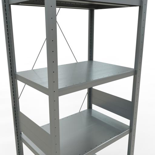 Actual product image Schulte Lagertechnik MULTIplus250 basic racking system with cross braces