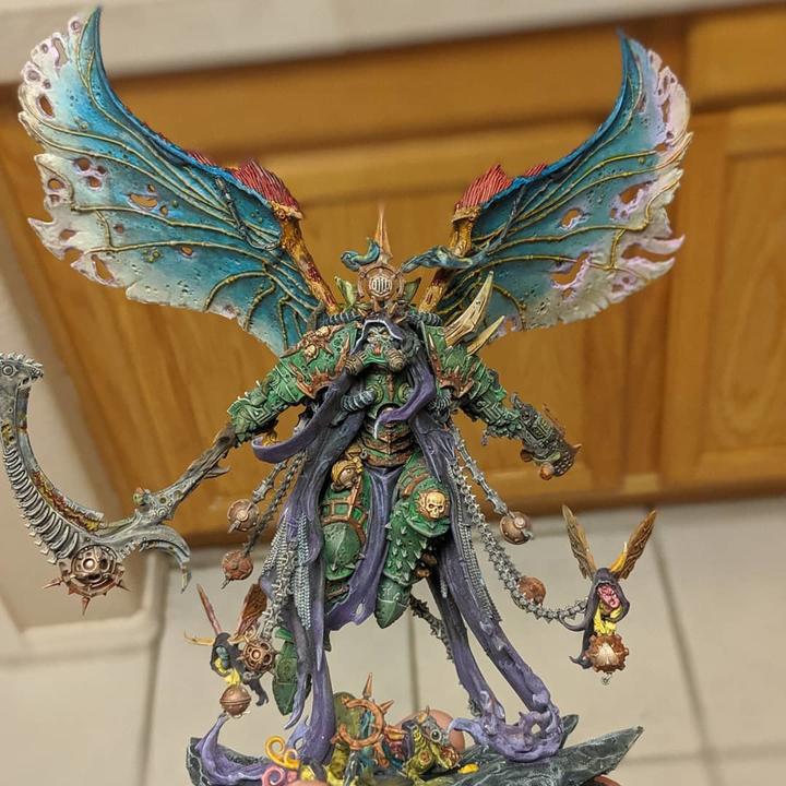 Actual product image Games Workshop Warhammer 40k - Mortarion: Daemon Primarch Of Nurgle (Plastic)