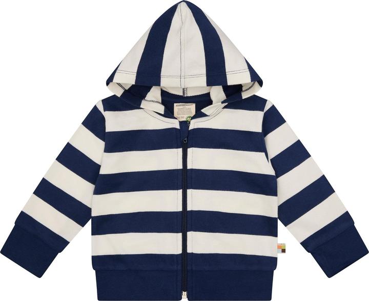 Produktbild loud + proud Sweatjacke mit Blockstreifen (110, 116)