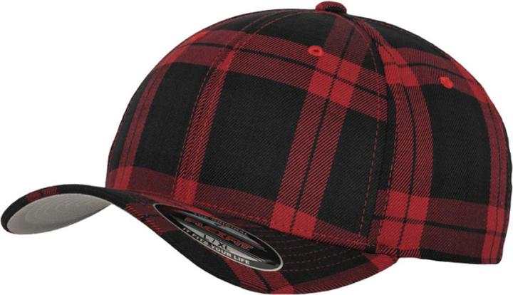 Actual product image Flexfit Tartan Baseball Cap