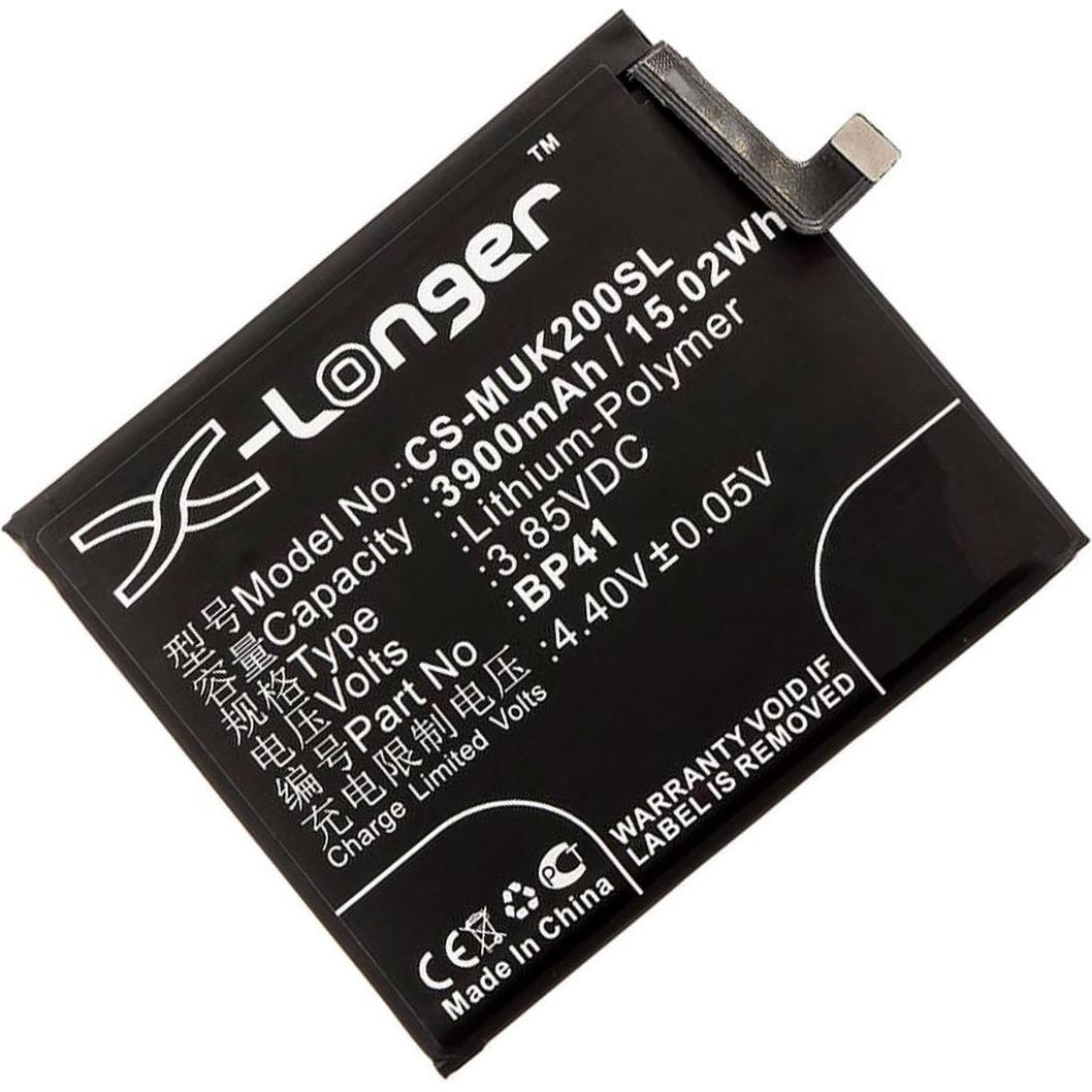 AGI Akku kompatibel mit Xiaomi BP41 - Akku - 3.900 mAh, Smartphone Akku