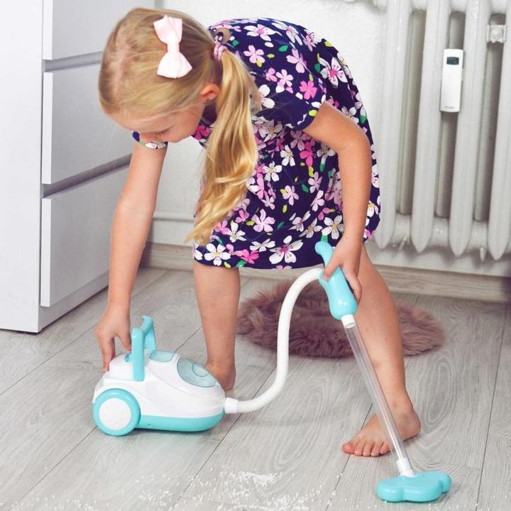 Actual product image Woopie Interactive hoover for children with suction function