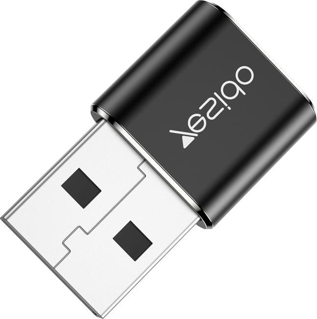 Produktbild Yesido GS09 Mini Aluminum Alloy Usb Type-c U-Disk Card Reader Mouse Convert OTG Adapter (USB)