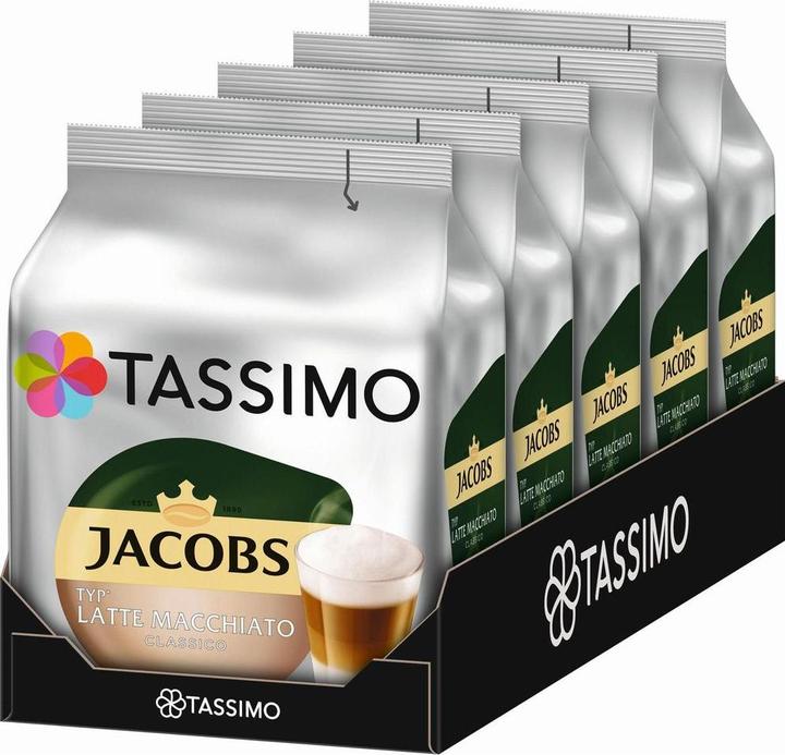 Immagine prodotto Tassimo Il latte macchiato di Jacobs (40 x Porta.)