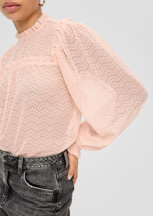 Immagine prodotto s.Oliver Bluse Chiffon Bluse mit Dobby-Struktur (36)