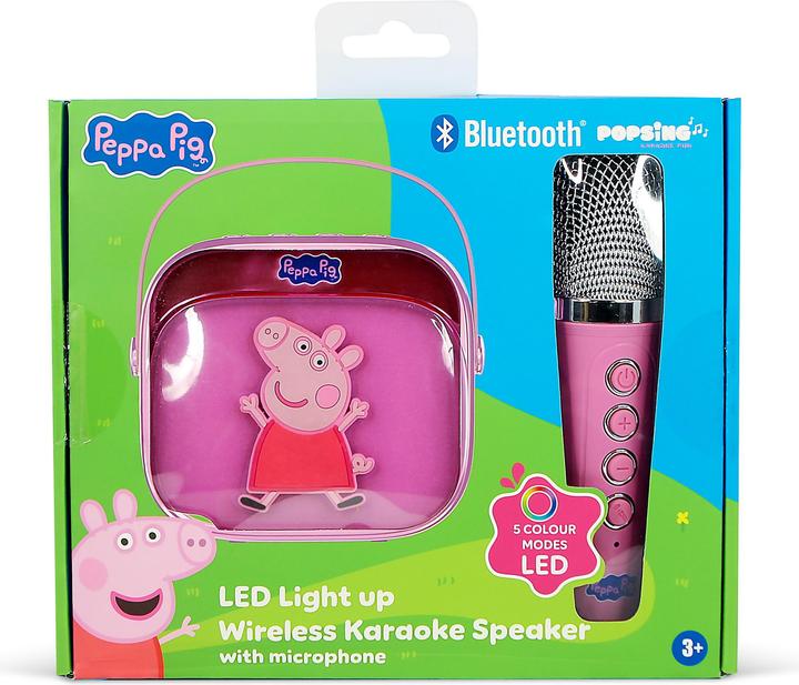 Produktbild OTL Peppa Pig LED Wireless Karaoke Lautsprecher und