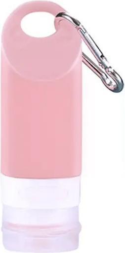 Actual product image Swissdetector kit of portable silicone travel bottles - waterproof - 58 ml (Hygiene product)
