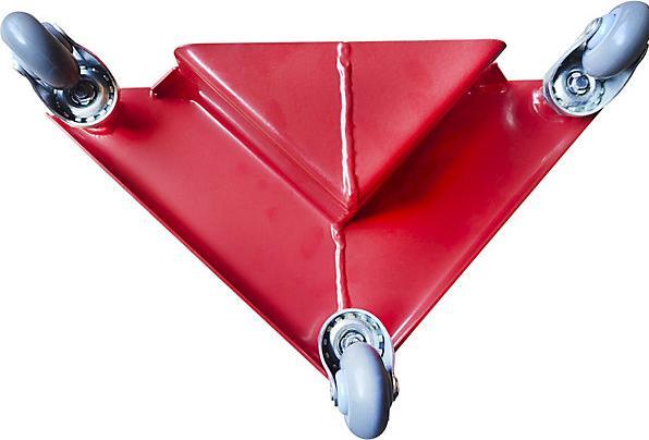 Image du produit kaiserkraft Rouleau de transport dans un coffret plastique pratique (150 kg)