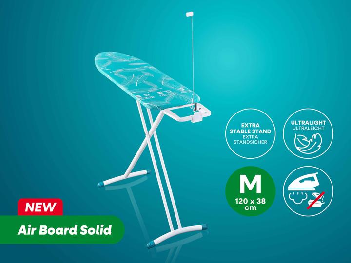 Actual product image Leifheit Air Board M Solid ironing board (120 x 38 cm)