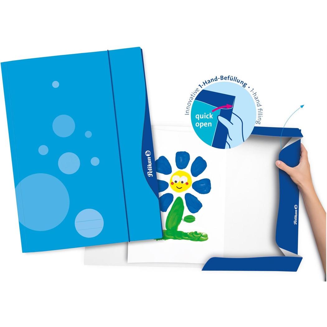 Thumbnail - Pelikan, Mappe, Gummibandmappe simple open (A3, 1 x)