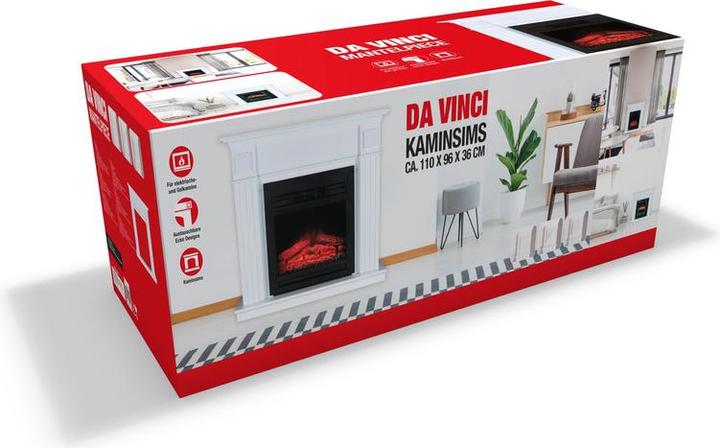 Classic Fire Mantelpiece Da Vinci knockdown