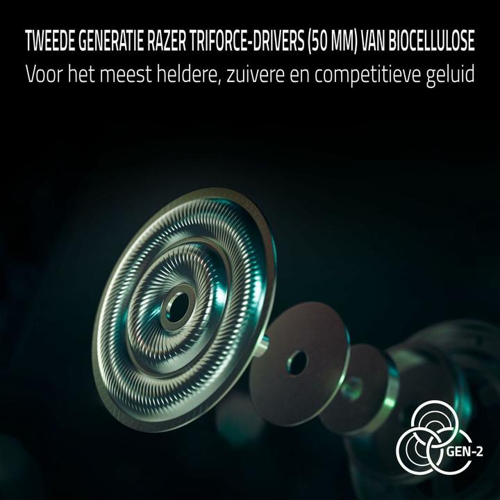 Image du produit Razer BlackShark V3 Pro - Black (Filaire, Sans fil)