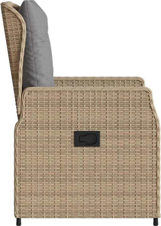 Produktbild vidaXL Gartensessel verstellbar