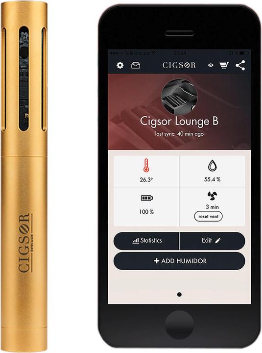 Image du produit Cigsor Le luxe du capteur
