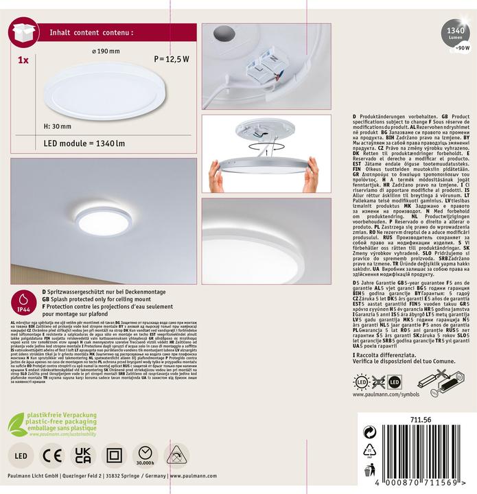 Immagine prodotto Paulmann Atria Shine Backlight