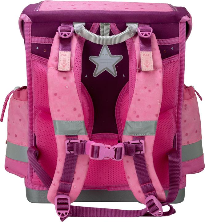 Produktbild Belmil Classy Plus ergonomisches Schulranzenset 5tlg. "Rosie Heart (19 l)