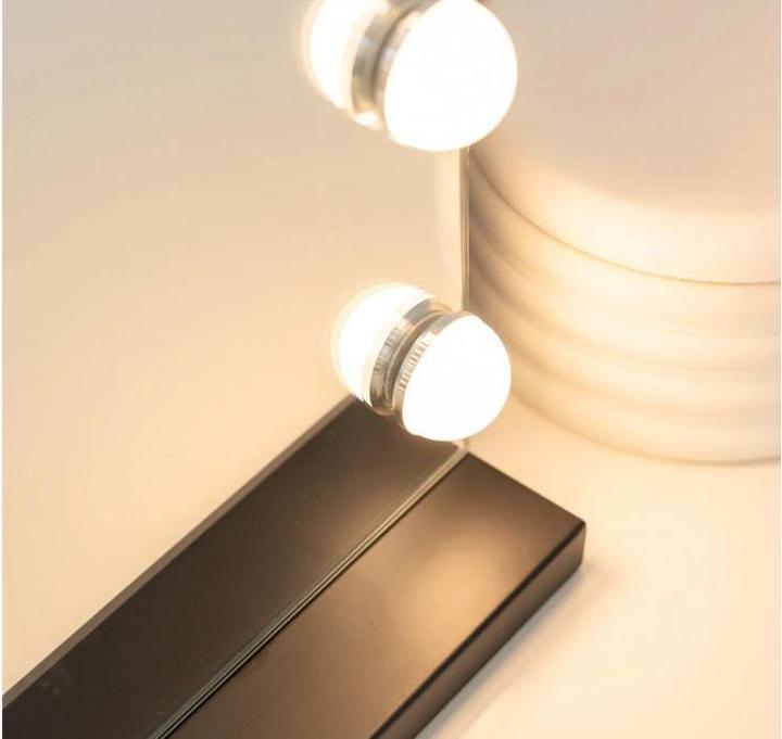 Actual product image TOP XL make-up mirror black (58 x 46 x 12 cm)