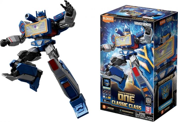 Actual product image Dickie Blokees Figure Transformers Soundwave