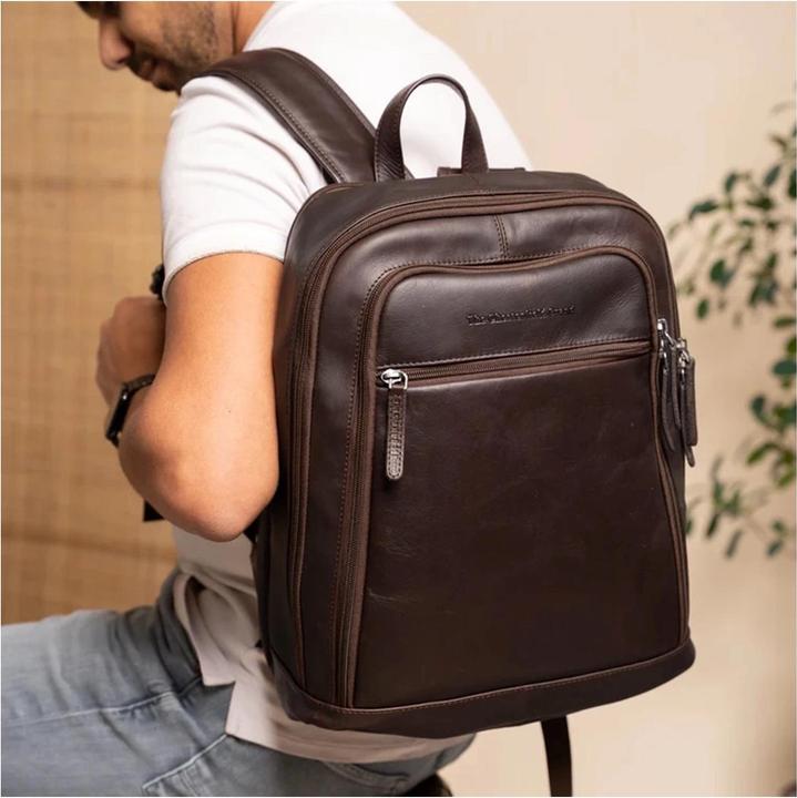 Produktbild The Chesterfield Brand Wax Pull Up Detroit Rucksack Leder 39 cm Laptopfach (17 l)