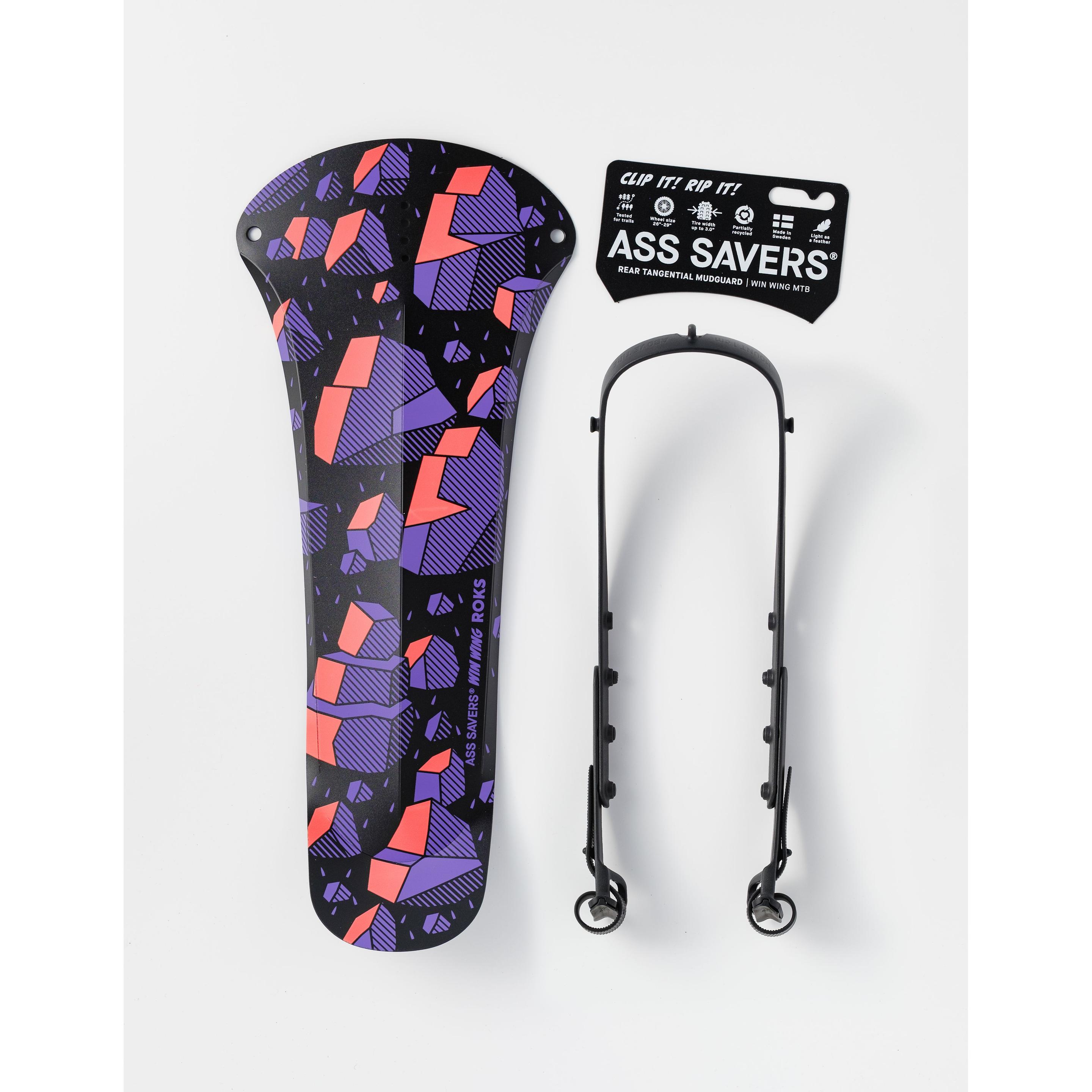 Ass Savers, Parafango + Lamiera di protezione, (Parafango posteriore)