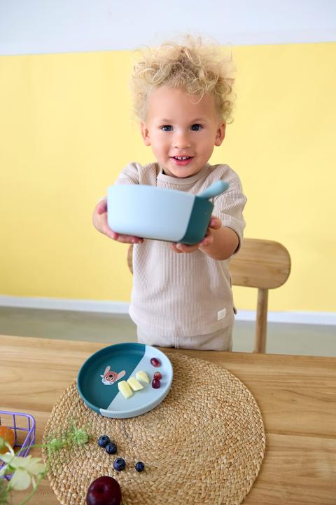 Produktbild Lässig Kinderschale Tiny Team Dog Blau