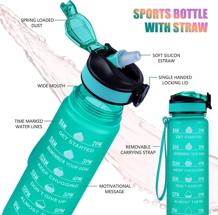 Image du produit ASMI Gourde anti-fuite de 1000 ml (1 l)