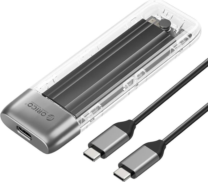 Produktbild Orico Other Computer Accessory TXM2-C3 M.2 NVME USB-C 3.2 10Gb/s Disk Drive - Gray (4 TB)