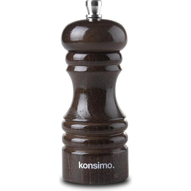 Konsimo Milos, Pfeffermühle + Salzmühle, Braun