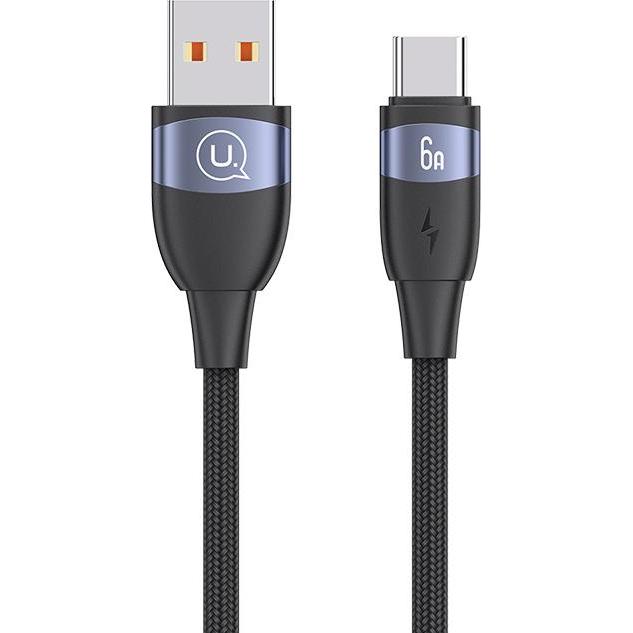 Thumbnail - Usams US-SJ630 U85 Type-C 6A Aluminum Alloy Fast Charging & Data Cable 1.2m (1.20 m, USB 3.2 Gen 1), USB Kabel