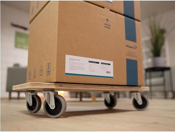 Image du produit Velleman FURNITURE MOVER - 56 x 30 cm - max. LOAD 150 kg (150 kg)