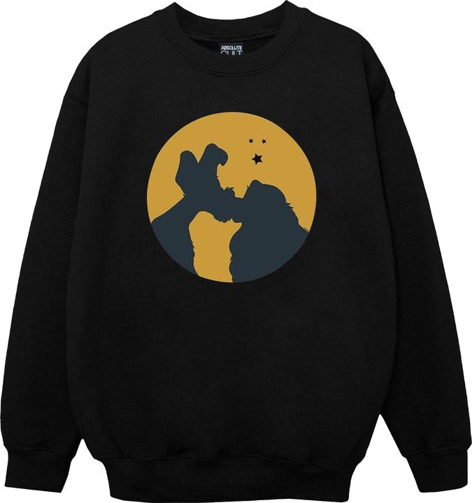 Immagine prodotto Disney Lady And The Tramp Moonlight Kiss Felpa Ragazze (152, 158)