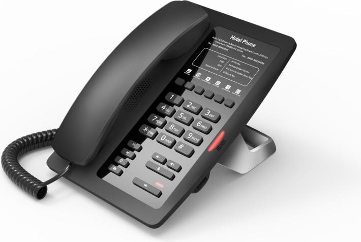 Fanvil Bureautelefoon H3W Zwart, SIP-accounts: 2 ×, PoE: Ja