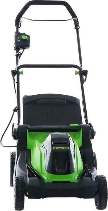 Actual product image Greenworks G48LM41ST25K2X Set AkkuRasenmäher AkkuRasentrimmer48V, 2x 24V2Ah (Rechargeable battery operated)