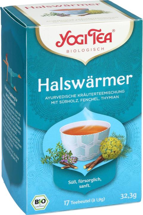 Produktbild Yogi Tea Halswärmer ayurvedische Kräuterteemischung, 17 St. Filterbeutel (32.30 g)